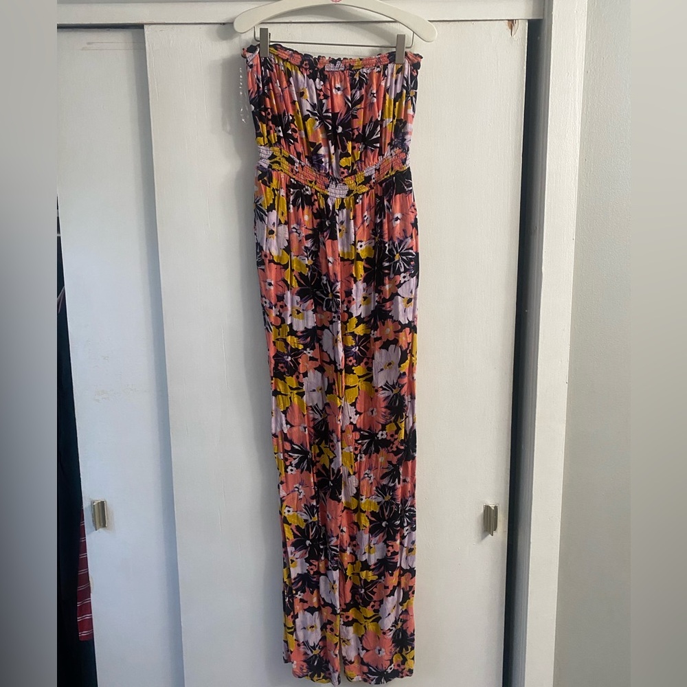 Strapless jumpsuit